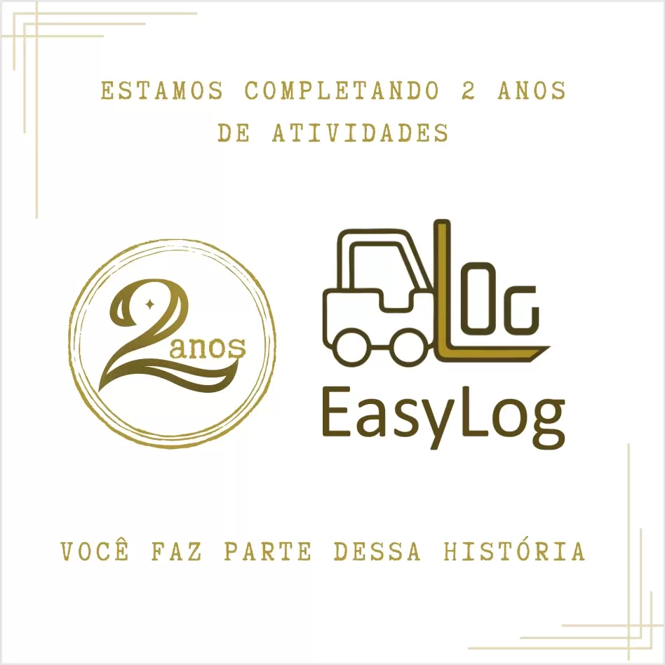 A EasyLog completou 2 anos de atividades